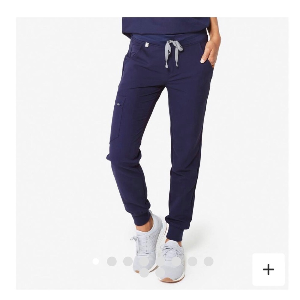 Zamora navy blue jogger scrub pants